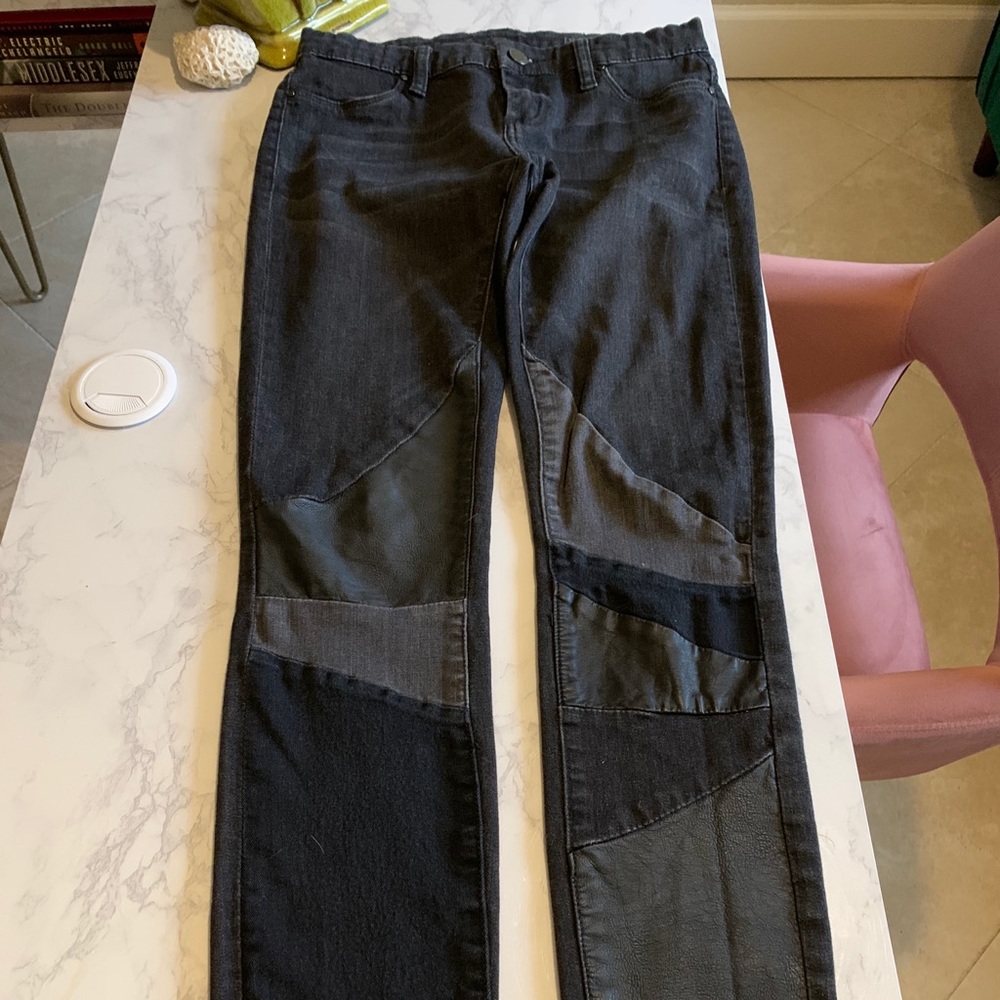 Black Blank Nyc Patchwork Jeans - image 4